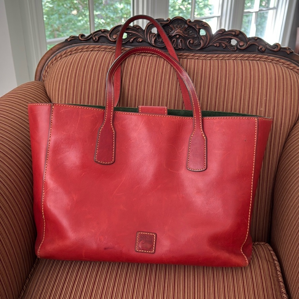 Vintage Dooney & Bourke Florentine Russell Tote